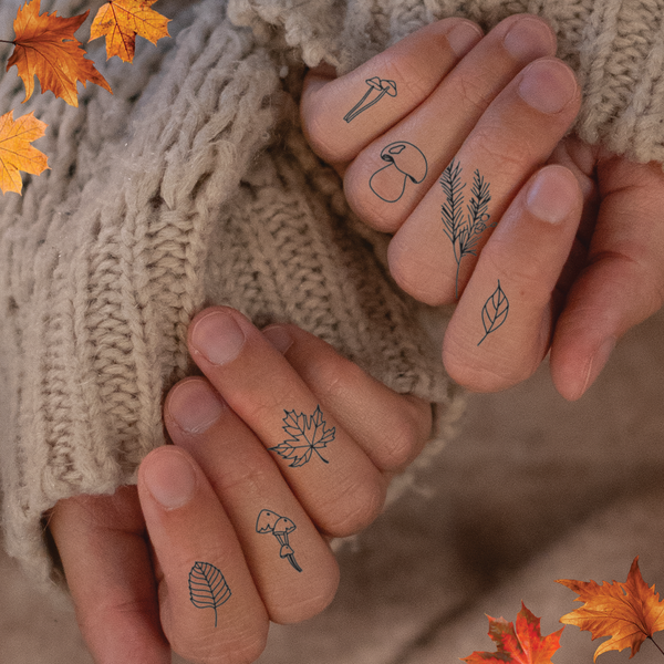 Autumn Finger Tattoos 