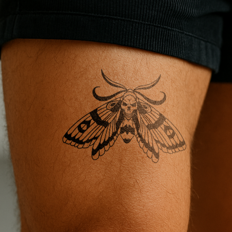 Big Skull Moth