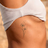 Delicate Dandelion Tattoo