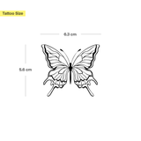 Melting Butterfly Tattoo