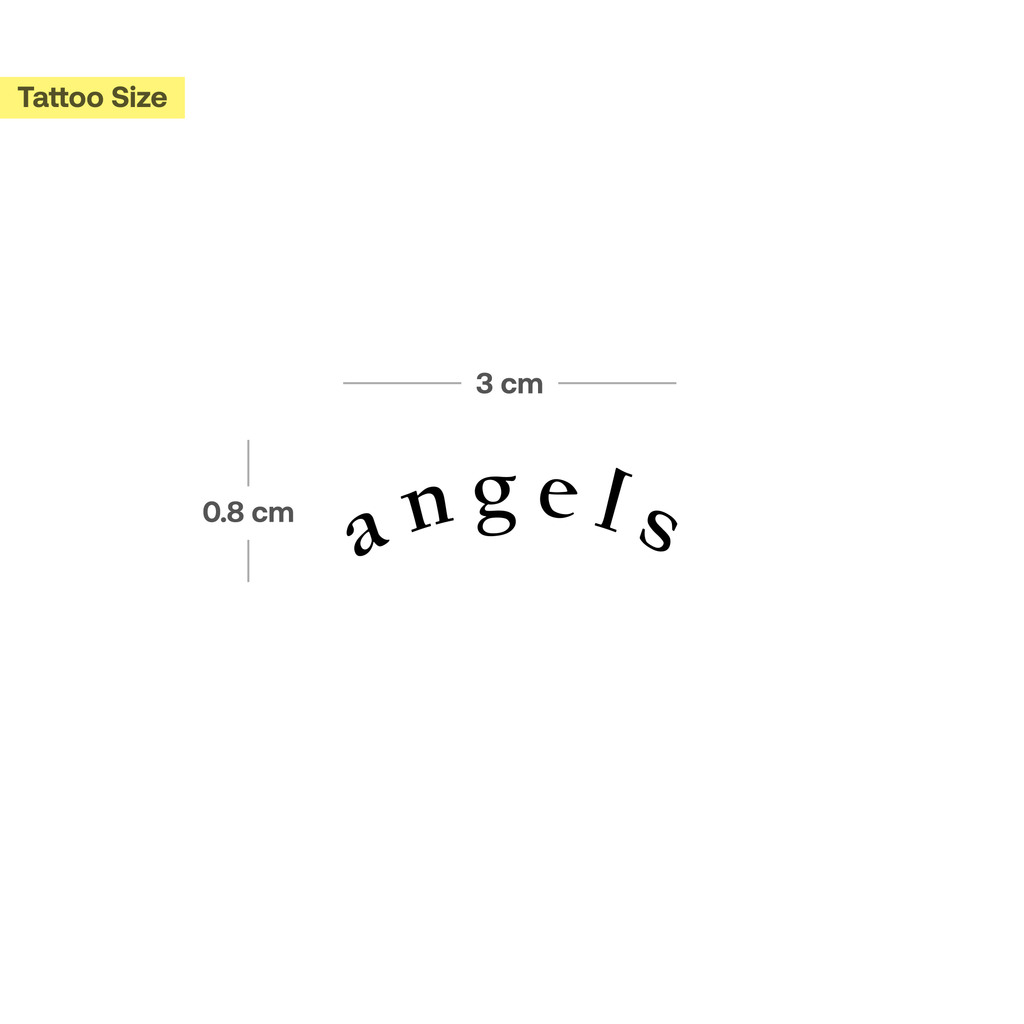 Angels Lettering