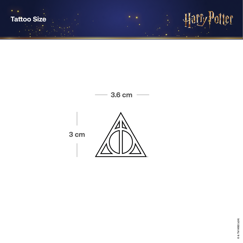  Harry Potter Bundle of 3 Bestseller Tattoos