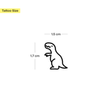 Kleiner T-Rex Tattoo