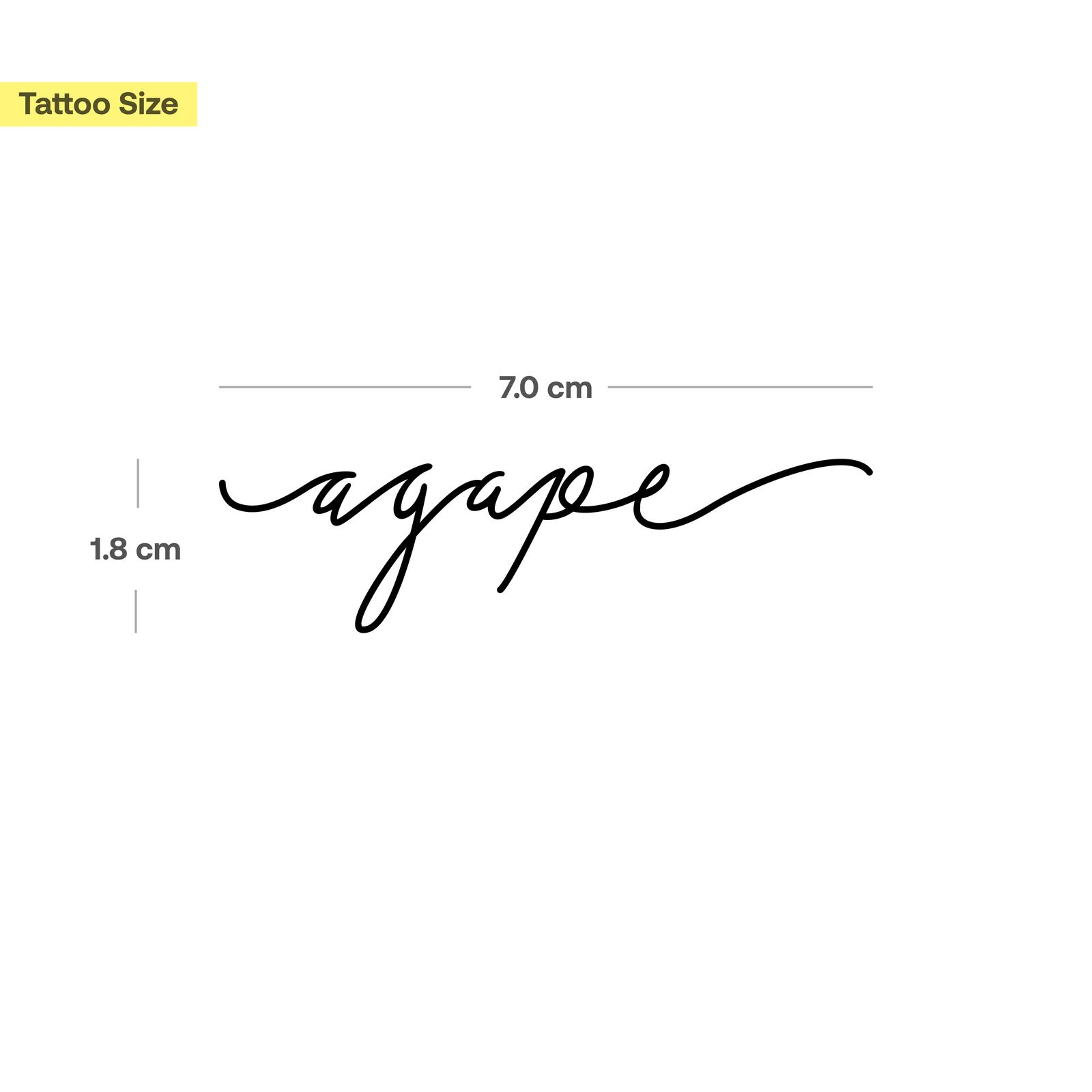 Agape Lettering Design Agape greek tattoo - Bronctattooaus.com