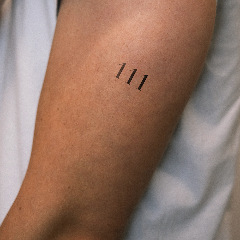 111 Angel Number Tattoo Ideas You’ll Love
