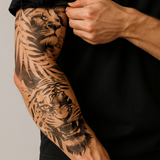Untamed Strength Tattoo Sleeve