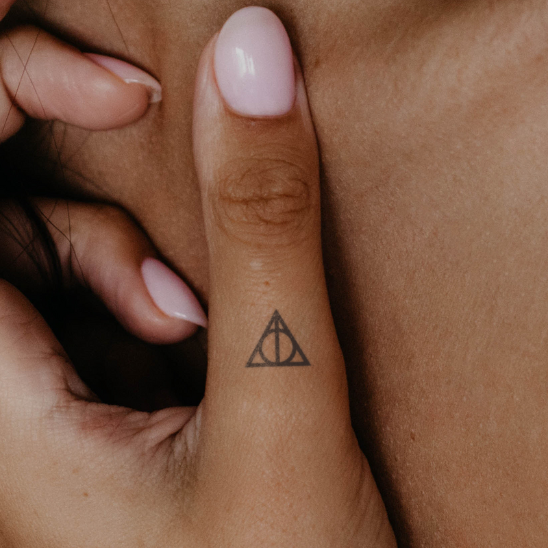 Harry Potter Heiligtümer des Todes Tattoo