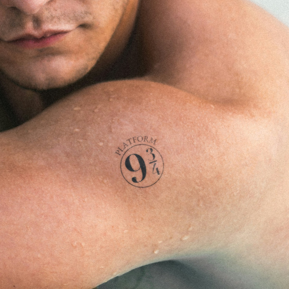 Harry Potter 9 3/4 Tattoo Meaning