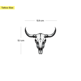 Bull Skull Tattoo