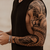 Honor & Strength – Sparta Tattoo Sleeve
