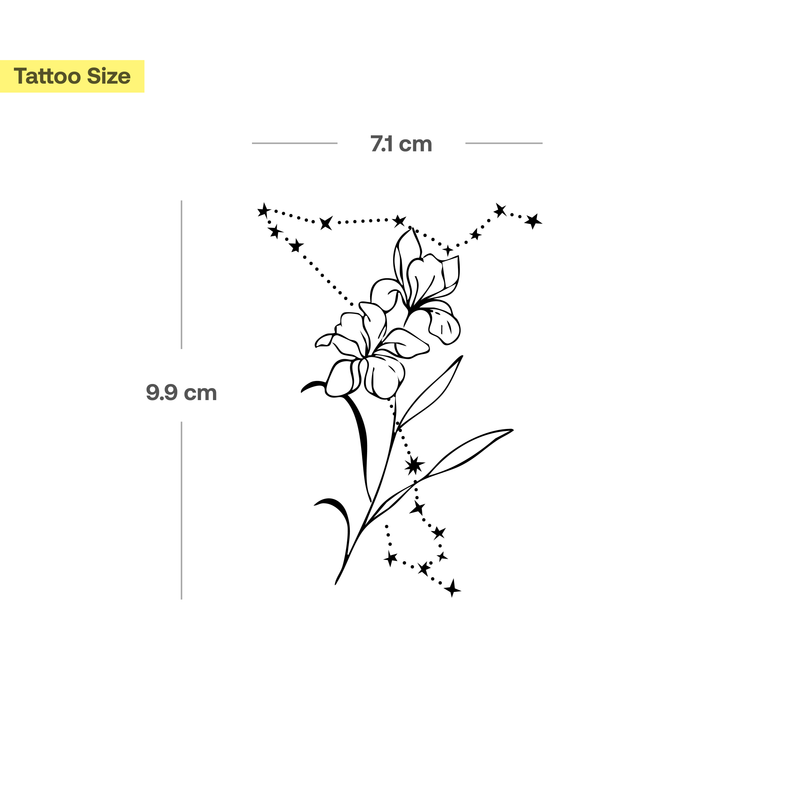 Geburtsblumen & Sternzeichen Kombination