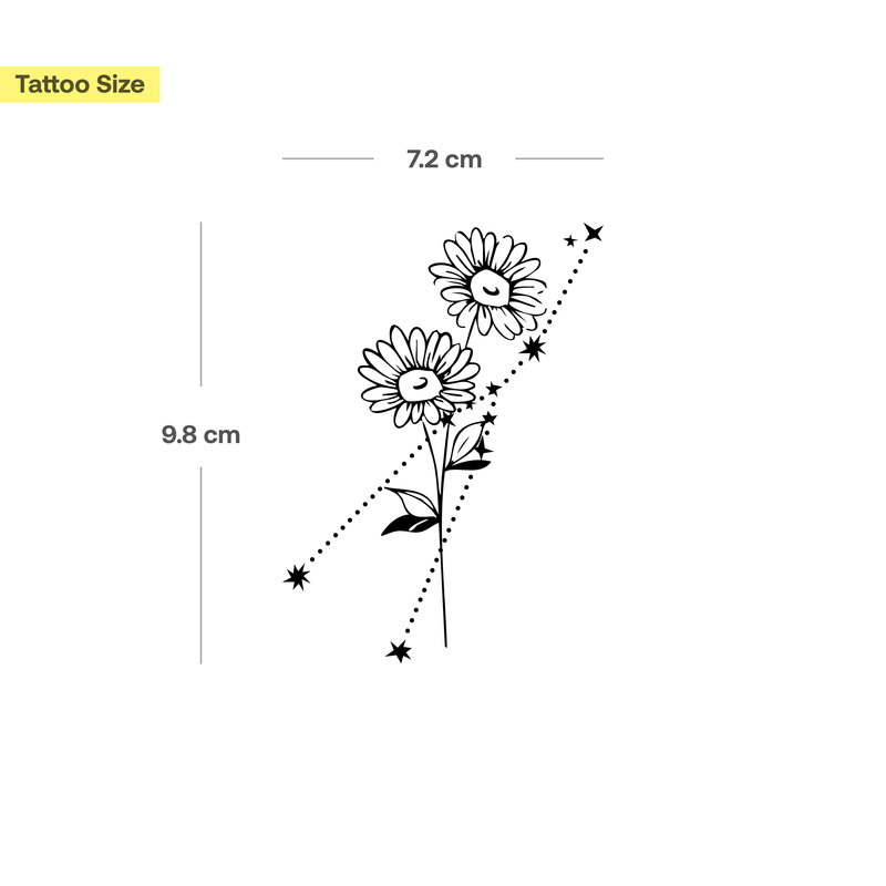 Geburtsblumen & Sternzeichen Kombination