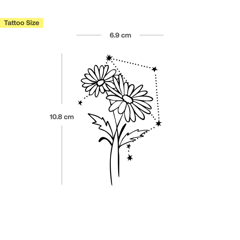Geburtsblumen & Sternzeichen Kombination