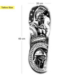 Honor & Strength – Sparta Tattoo Sleeve