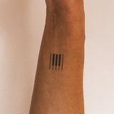 Piano Keys Tattoo 