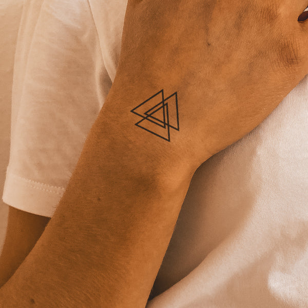 Three Triangles Tattoo 