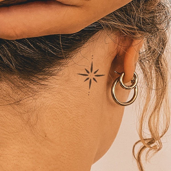 Star And Dots Tattoo 