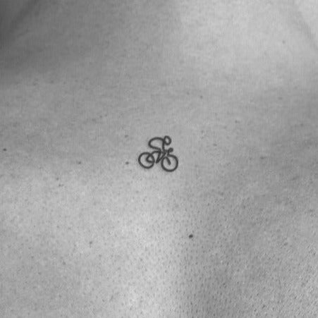 Bike With Rider Tattoo 