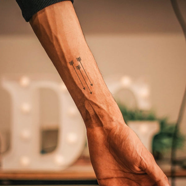 Lunar Arrow - Lunar Arrow Temporary Tattoos | Momentary Ink