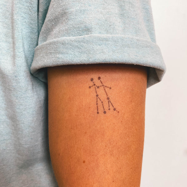 Gemini Constellation Tattoo 