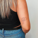 Abstract Elephant Tattoo 