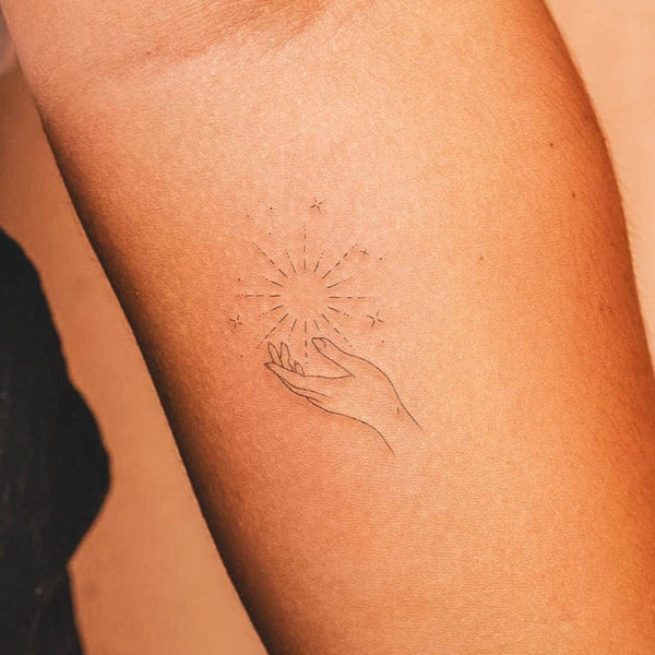 Giving Hand 2-Week-Tattoo Inkster