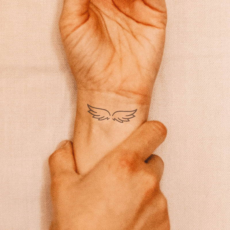 Angel Wings 2-Week-Tattoo Inkster